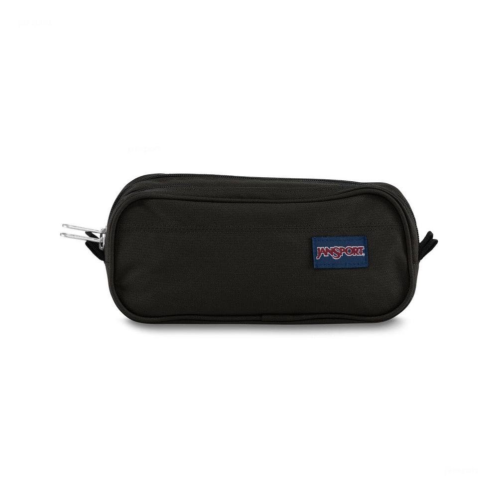 étuis à Crayons JanSport Large Accessory Pouch Noir | HUW-49887095